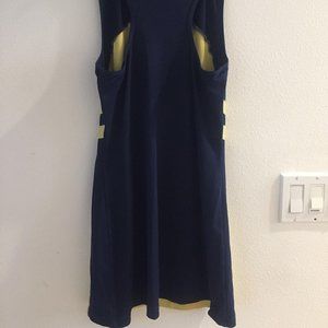 LBH tennis dress green/navy
